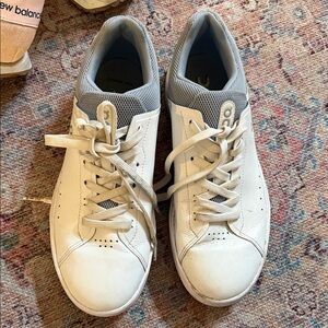 Women’s White and Gray on clouds
